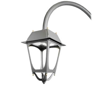 La farola VALENTINO GEN2 LED ofrece eficiencia energética y aporta una sensación de bienestar a las zonas urbanas.