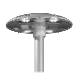 Kazu es una solución de iluminación LED para exterior que reduce drásticamente el consumo de energía y mejora el confort visual.