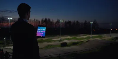 Thanks to Schréder ITERRA, BMX Blegny can adapt the lighting on the tracks wherever and whenever it needs