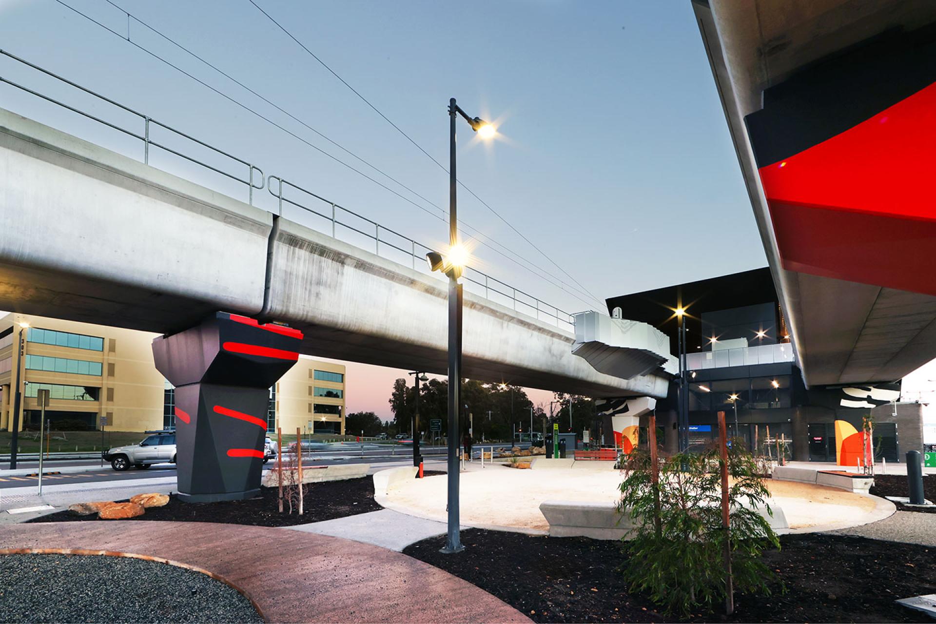 Schréder proporcionó soluciones de iluminación para mejorar la seguridad en el corredor de transporte de Perth